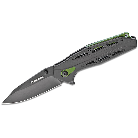 BTI SCHRADE GREEN BLACK - Knives & Multi-Tools